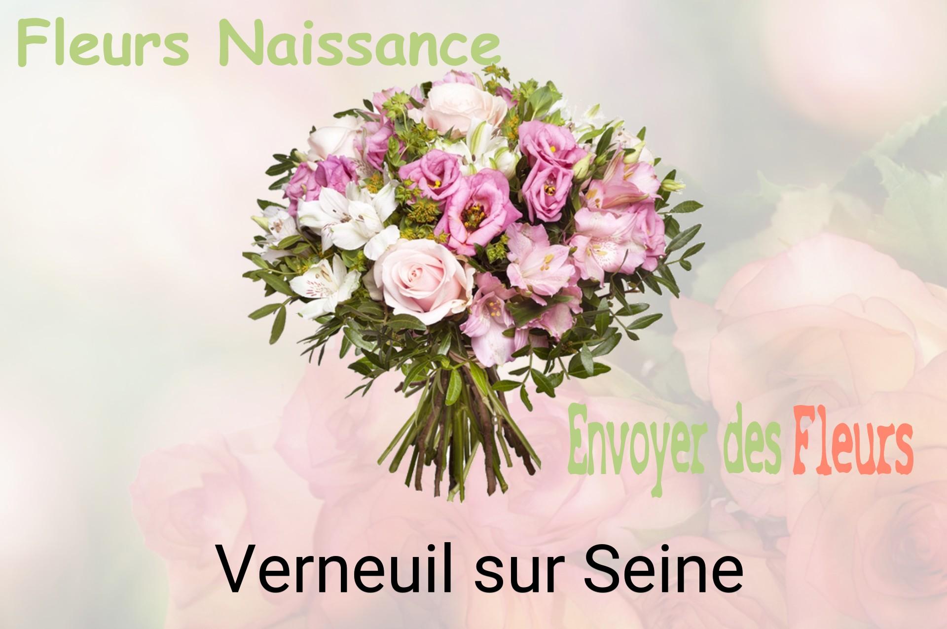 Bouquet de fleurs de naissance livré à Verneuil-sur-Seine